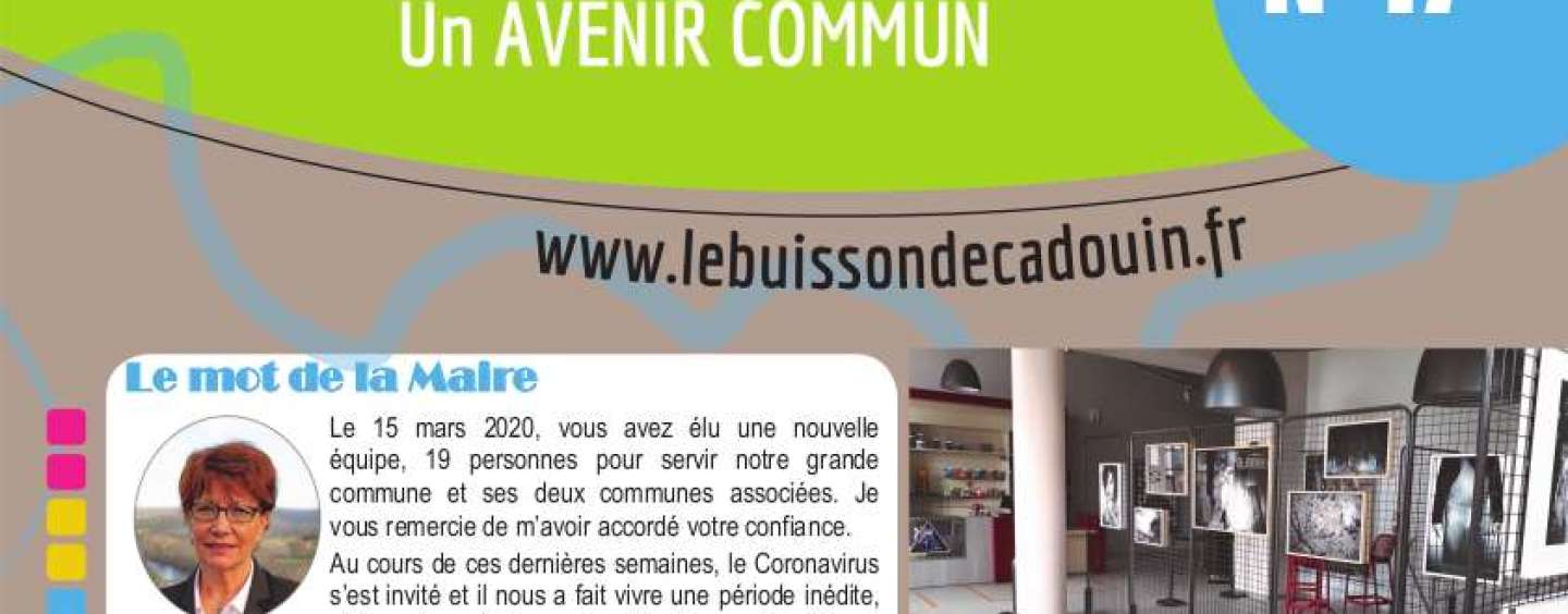 Le bulletin municipal de juin 2020 en ligne