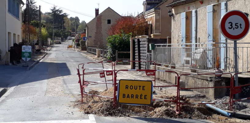 Le point sur les travaux de la rue de la Jacatte