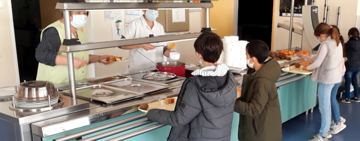 La cantine scolaire et le nouveau protocole sanitaire