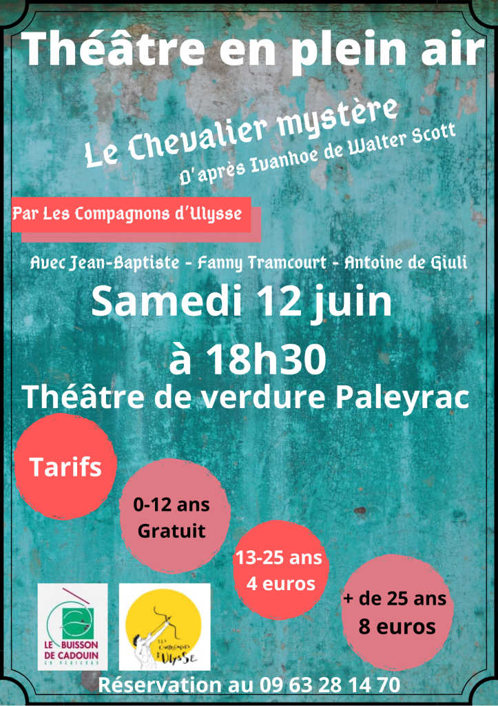 Le Chevalier mystère flyer