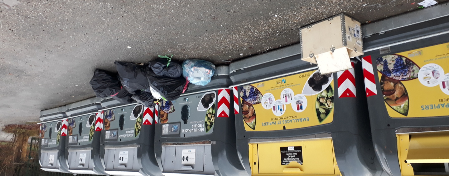 Incivilités aux points de collecte des déchets