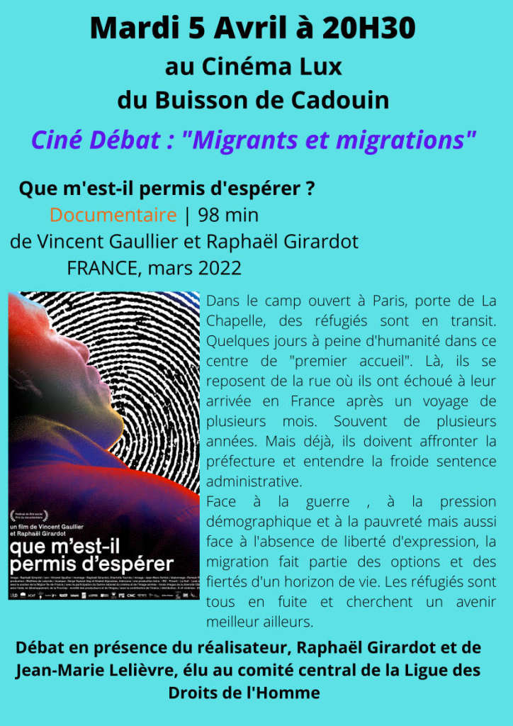 CINE DEBATS MIGRANT LUX.
