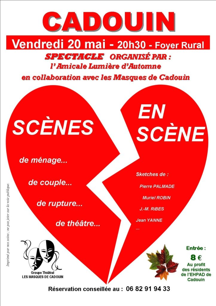 Spectacle "Scènes en scène"