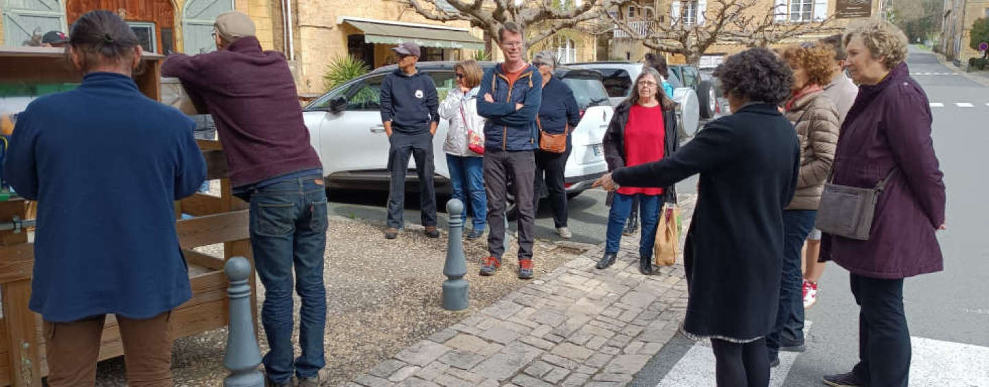 Formation au défibrillateur à Cadouin