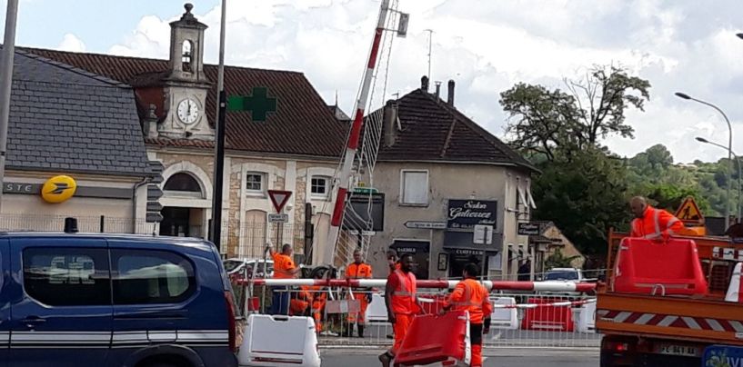 Fermeture du passage à niveau