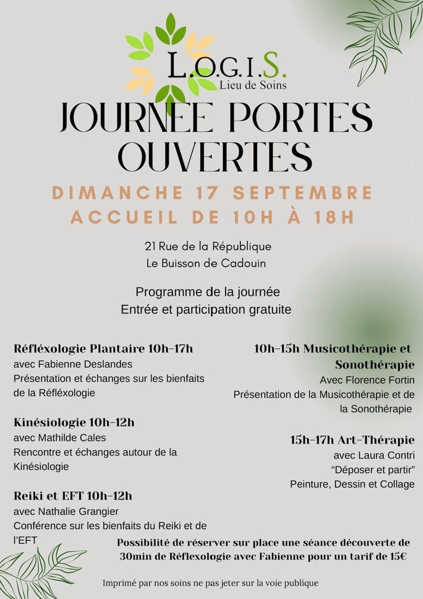Portes Ouvertes association LOGIS