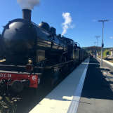 Un train à vapeur au Buisson !