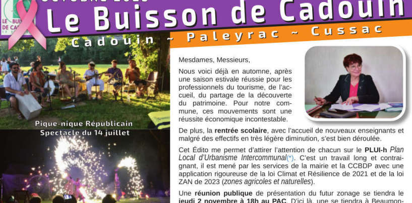 Le Bulletin est dans les boîtes !