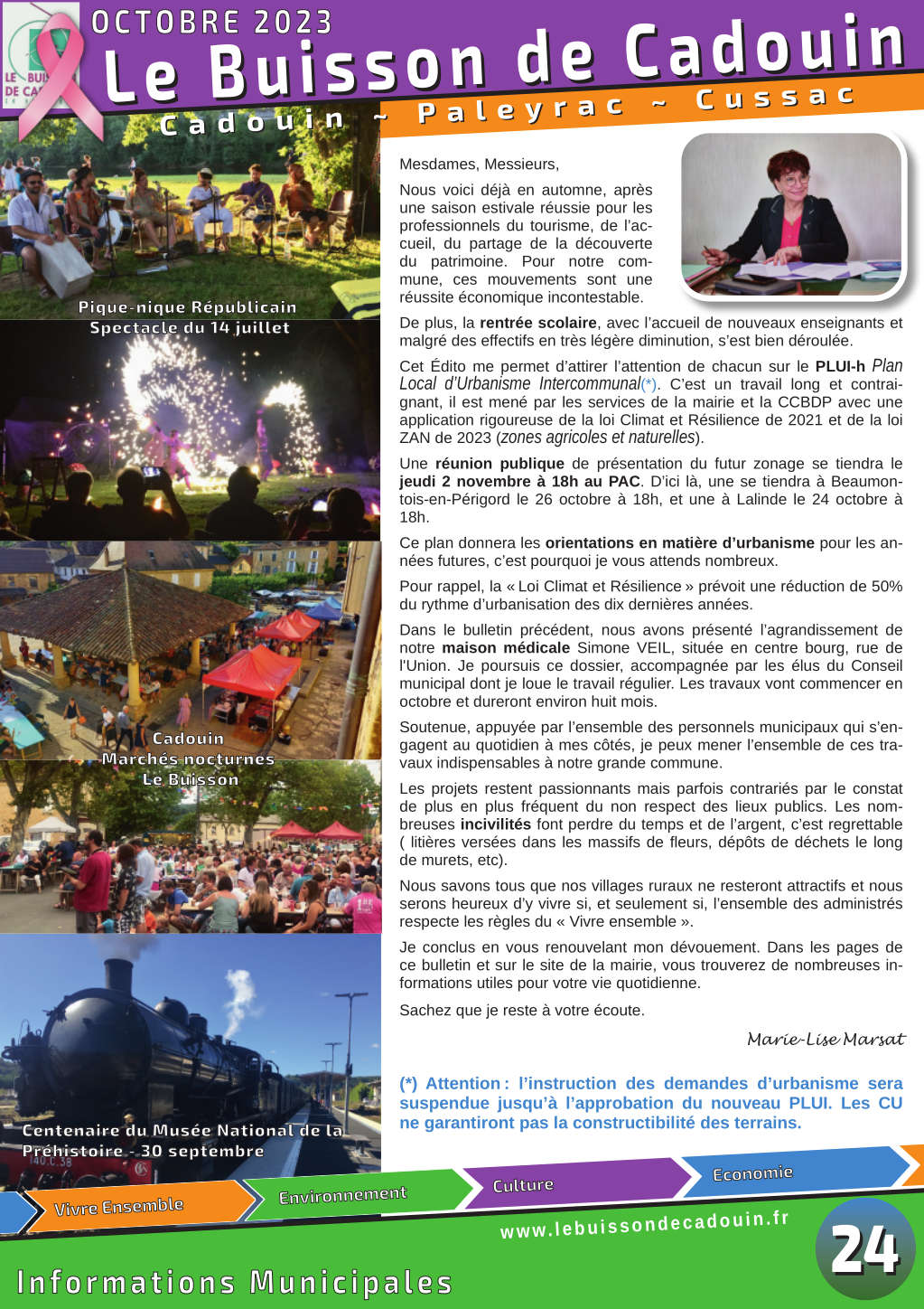 Bulletin municipal n°24