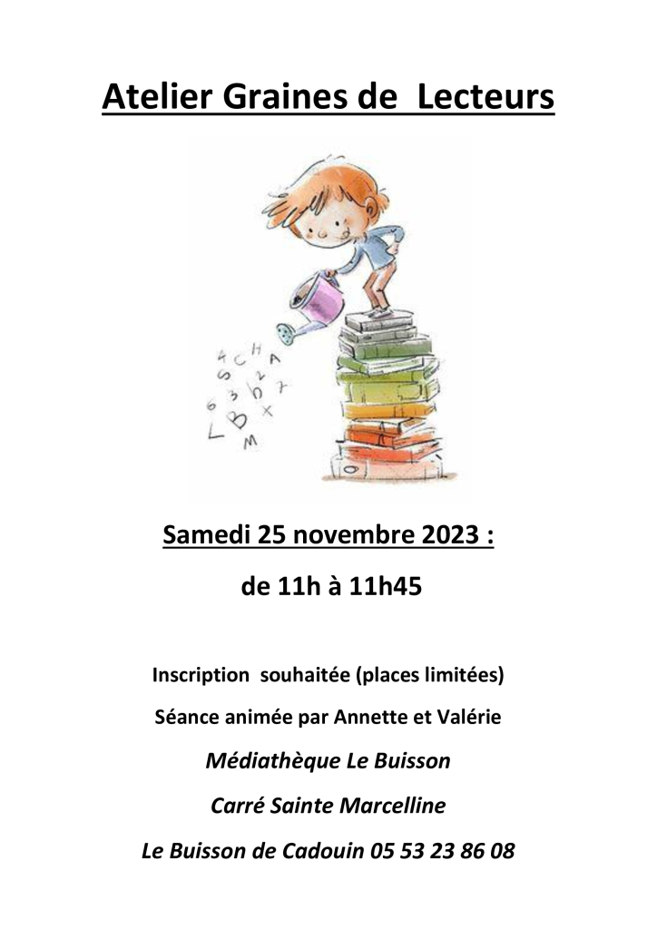 2023-11-25.Atelier graines de lecteurs