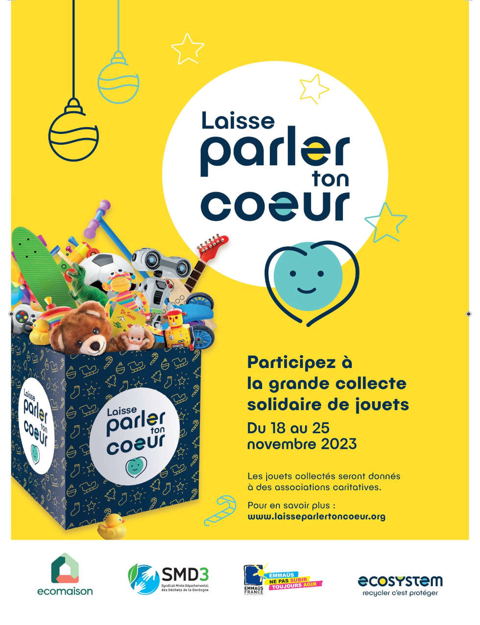 Participez à la grande collecte solidaire de jouets