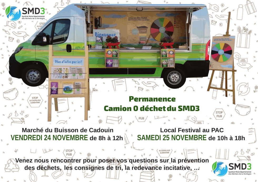 affiche permanence camion