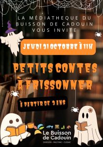 Petits contes à frissonner à la médiathèque