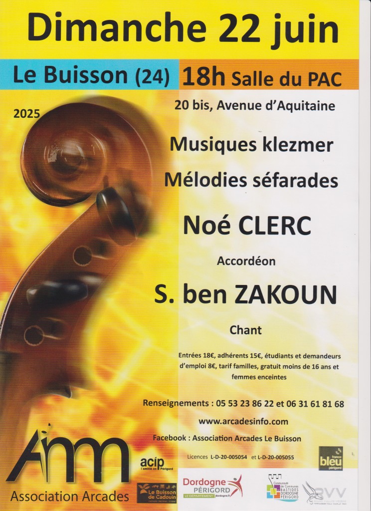 Affiche Clerc Zakoun